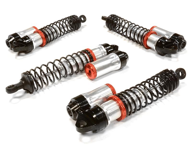 Billet Machined Piggyback Shock (4) for Associated ProLite 4X4 Ready-To-Run