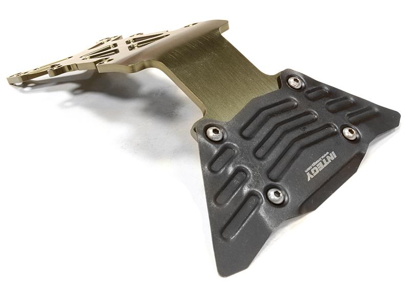 Billet Machined Rear Skid Plate for Traxxas 1/10 Scale E-Maxx Brushless