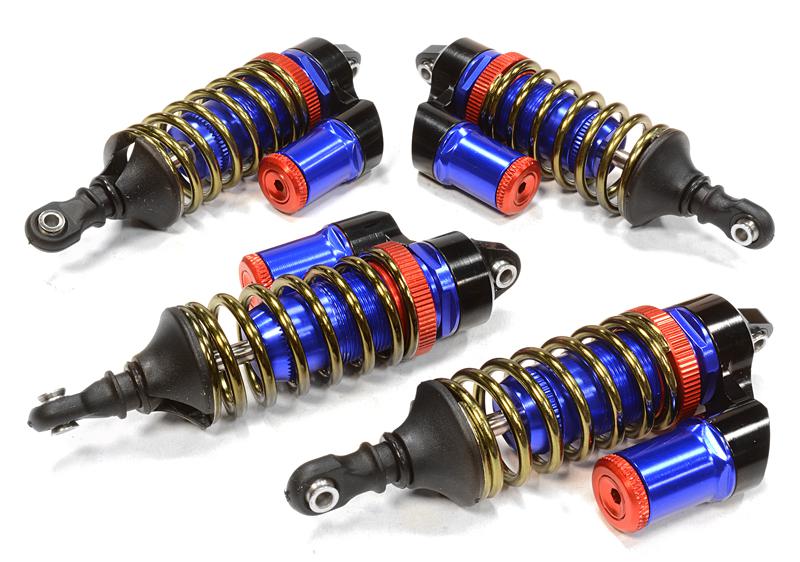 Billet Machined Piggyback Shock (4) for Traxxas 1/10 Scale Summit 4WD