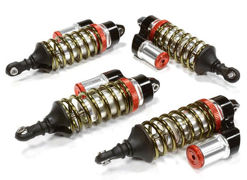 Billet Machined Piggyback Shock (4) for Traxxas 1/10 Scale Summit 4WD