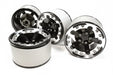 High Mass 2.2 Size Alloy XV5 Spoke Beadlock Wheel (4) for Scale Off-Road Crawler