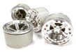 High Mass 2.2 Size Alloy XV5 Spoke Beadlock Wheel (4) for Scale Off-Road Crawler