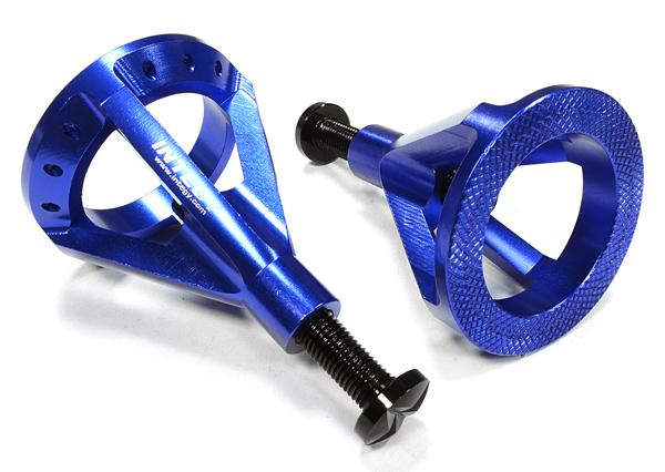 Realistic 59-105mm Model Jack Stands (2) for 1/10 & 1/8 Scale & Rock Crawler