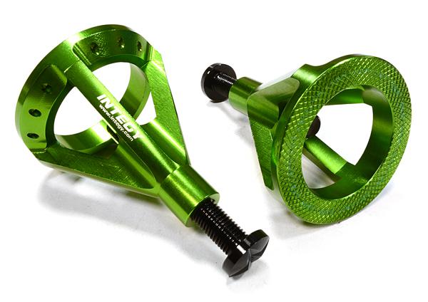 Realistic 59-105mm Model Jack Stands (2) for 1/10 & 1/8 Scale & Rock Crawler