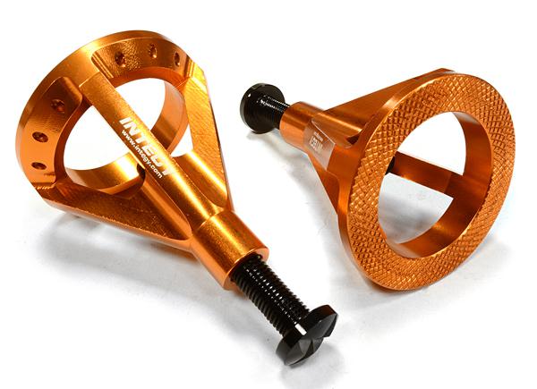 Realistic 59-105mm Model Jack Stands (2) for 1/10 & 1/8 Scale & Rock Crawler