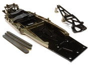 Billet Machined Complete LCG Chassis Conversion Kit for Traxxas 1/10 Slash 2WD