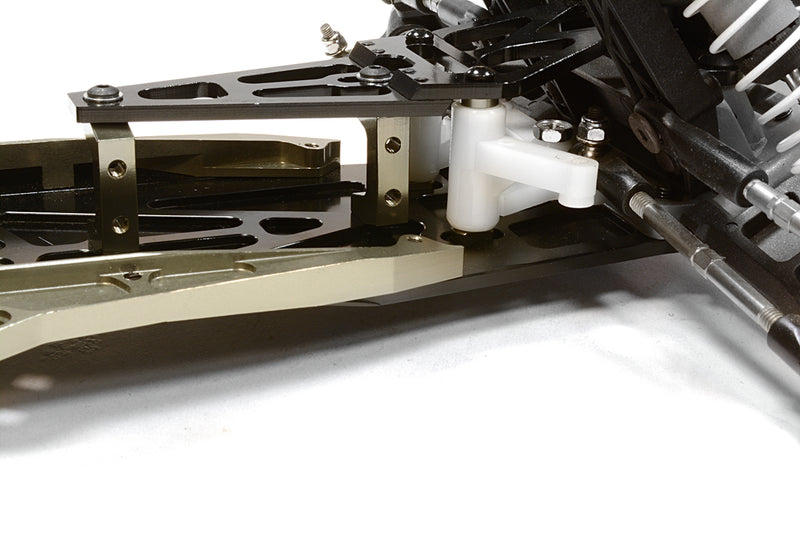 Billet Machined Complete LCG Chassis Conversion Kit for Traxxas 1/10 Slash 2WD