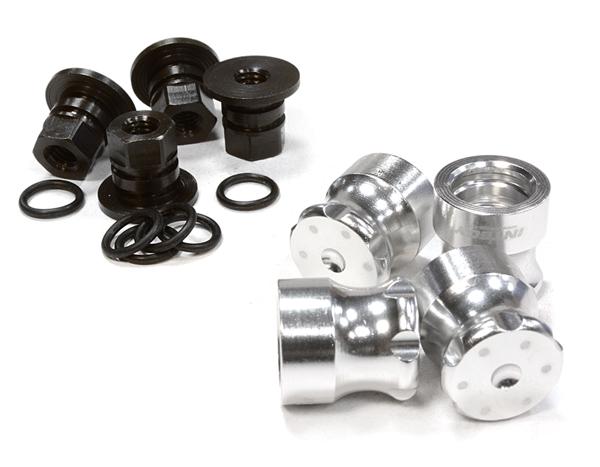 Realistic V2 Billet Machined M4 Size Wheel Nut for 1/10 Scale