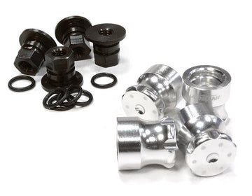Realistic V2 Billet Machined M4 Size Wheel Nut for 1/10 Scale