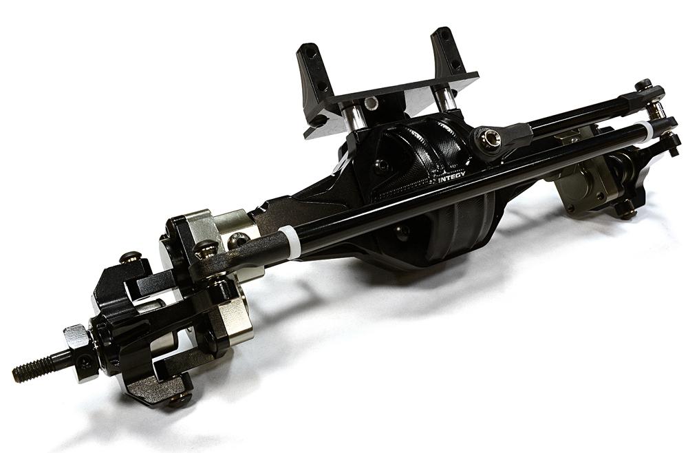 Complete T5 Hi-Lift Gearbox Front Axle for SCX-10, Dingo, Honcho & Jeep
