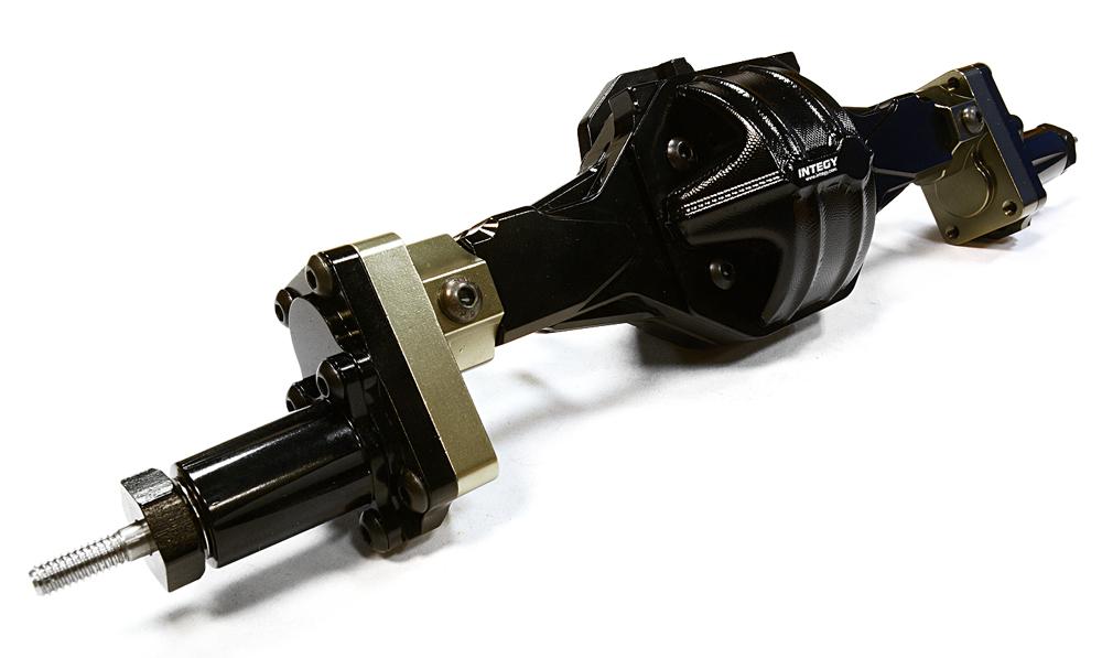 Complete T5 Hi-Lift Gearbox Rear Axle for SCX-10, Dingo, Honcho & Jeep
