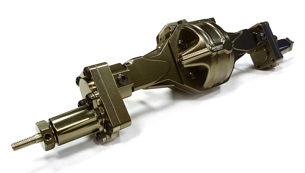 Complete T5 Hi-Lift Gearbox Rear Axle for SCX-10, Dingo, Honcho & Jeep