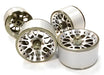 High Mass 2.2 Size Alloy Y14 Spoke Beadlock Wheel (4) for Scale Off-Road Crawler
