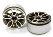 Billet Machined 5 Spoke Type DU Off-Road 1.9 Size Wheel (2) for Scale Crawler