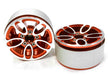 Billet Machined 5 Spoke Type DU Off-Road 1.9 Size Wheel (2) for Scale Crawler