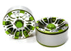 Billet Machined 8 Spoke Type DT Off-Road 1.9 Size Wheel (2) for Scale Crawler