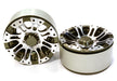 Billet Machined 8 Spoke Type DT Off-Road 1.9 Size Wheel (2) for Scale Crawler
