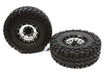 High Mass Billet 12H Spoke OZ 1.9 Wheel & Tire(2) for Scale Crawler (O.D.=113mm)