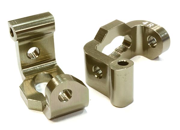 Billet Machined 4 Degree Front Caster Block C-Hubs for HPI 1/10 Sprint 2 On-Road