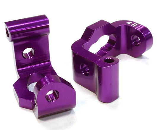 Billet Machined 4 Degree Front Caster Block C-Hubs for HPI 1/10 Sprint 2 On-Road