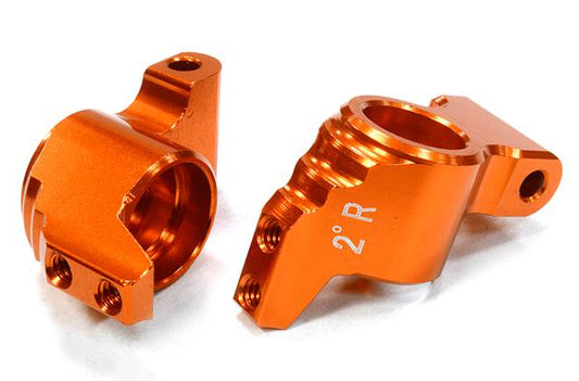 Billet Machined 2 Degree Rear Hub Carriers for HPI 1/10 Sprint 2 On-Road