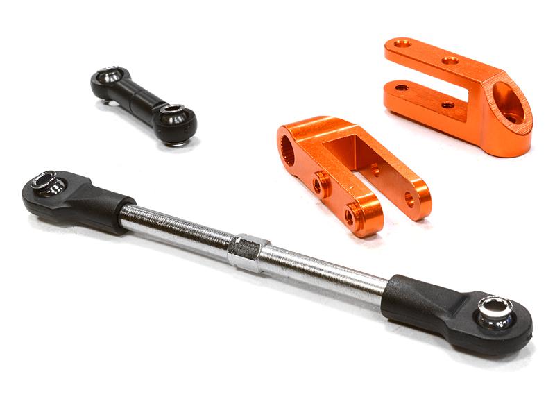 Billet Machined Servo Horn & Linkage Set for E-Maxx Brushless & E-Maxx 3903