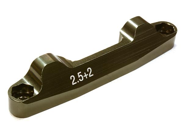 Billet Machined 2.5+2 Rear Arm Mount for Associated RC10B5M Buggy (ASC90003)