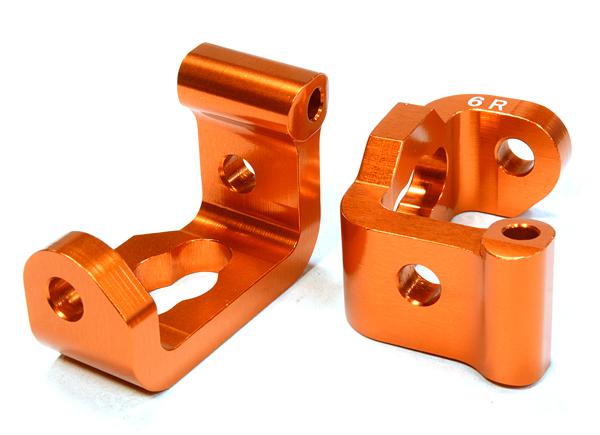 Billet Machined 6 Degree Front Caster Block C-Hubs for HPI 1/10 Sprint 2 On-Road