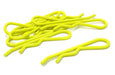 Florescent Color Bent-Up Body Clips (8) for 1/5 & 1/4 Size Vehicles(LxW=46x11mm)