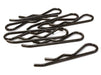 Anodized Color Bent-Up Body Clips (8) for 1/5 & 1/4 Size Vehicles(LxW=46x11mm)