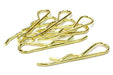Anodized Color Bent-Up Body Clips (8) for 1/5 & 1/4 Size Vehicles(LxW=46x11mm)
