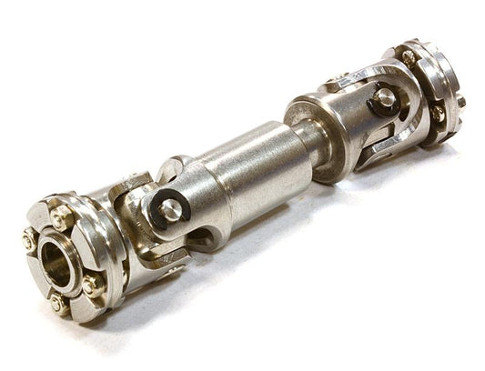 Billet Machined Universal Drive Shaft 55-65mm for Custom 1/14 Semi-Tractor Truck