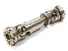 Billet Machined Universal Drive Shaft 55-65mm for Custom 1/14 Semi-Tractor Truck