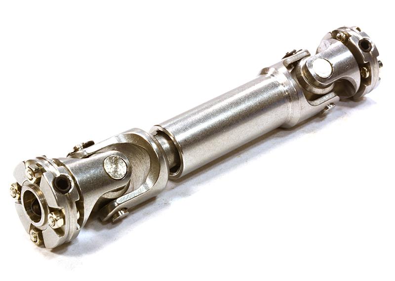 Billet Machined Universal Drive Shaft 70-90mm for Custom 1/14 Semi-Tractor Truck