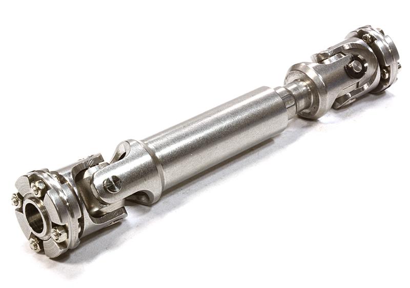 Billet Machined Universal Drive Shaft 75-100mm for Custom 1/14 Semi-Tractor