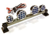 Billet Machined T6 Realistic Roof Top Blue Color Spot Light (4) w/ LED