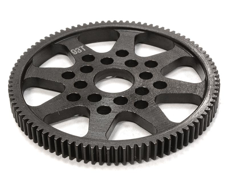 Billet Machined Steel 93T Spur Gear for HPI 1/10 Sprint 2 On-Road