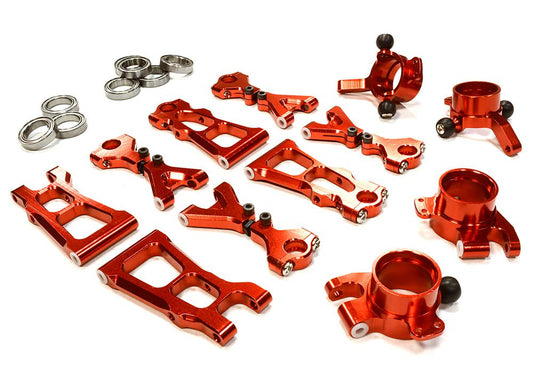 Billet Machined Suspension Kit for HPI 1/10 Scale E10 On-Road