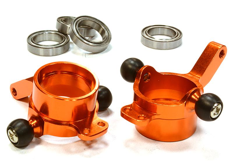 Billet Machined Steering Knuckles for HPI 1/10 Scale E10 On-Road