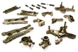Grey Billet Machined T3 Suspension Upgrade Kit for 1/10 Stampede 4X4 & Slash 4X4