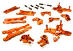 Orange Billet Machined Suspension Upgrade Kit for 1/10 Stampede 4X4 & Slash 4X4