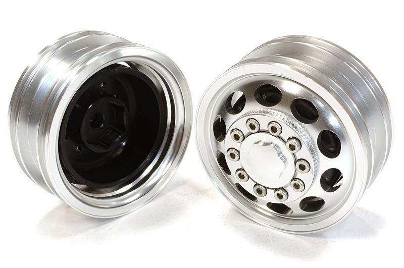 Billet Machined Hex Adapter Front Wheel Type I for Custom 1/14 Scale Tractor