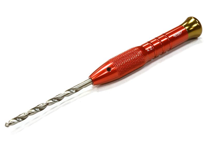 Precision Machined 4mm Size Hand Drill Tool for RC Applications