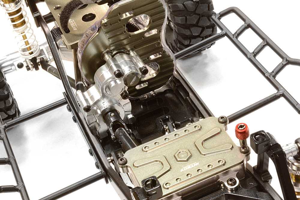 Billet Machined 1/10 Twin Motor TR313 Trail Roller Off-Road Scale Crawler ARTR