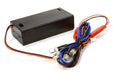 Plastic Battery Box w/ 4pcs 5mm Size LED Light