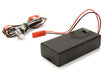 Plastic Battery Box w/ 5pcs 5mm Size LED Light