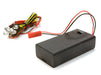 Plastic Battery Box w/ 5pcs 5mm Size LED Light