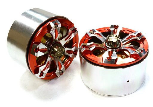 Billet Machined 6 Spoke LCG Weighted Wheel (2) for 1/10 Scale 2.2 Crawler Truck