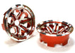 Billet Machined 6 Spoke Outside Half Wheel (2) for 1/10 Axial Yeti Rock Racer