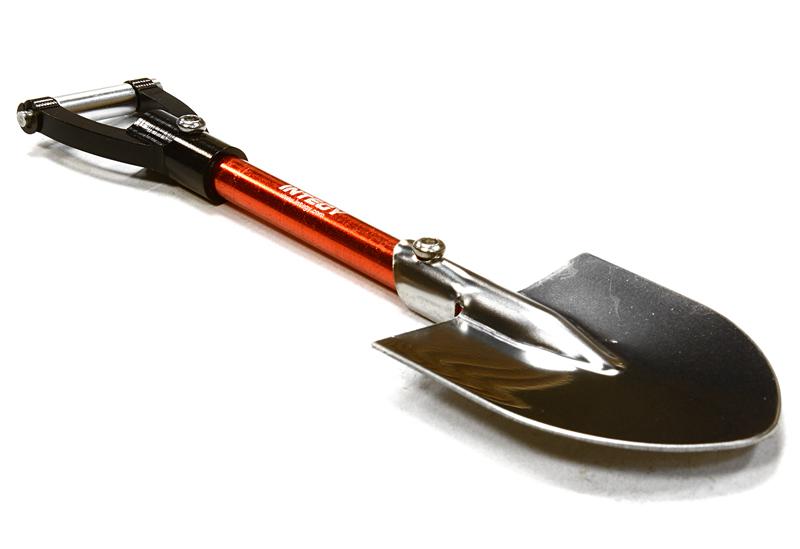 Realistic Scale Model Billet Machined D-Handle Utility Shovel 1/10 Size
